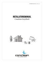 Installationsmanual Conclean EasyRock