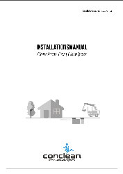 Installationsmanual Conclean EasyCompact