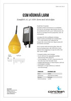 GSM Högnivå larm