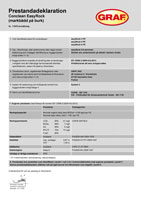 Prestandadeklaration Conclean EasyRock